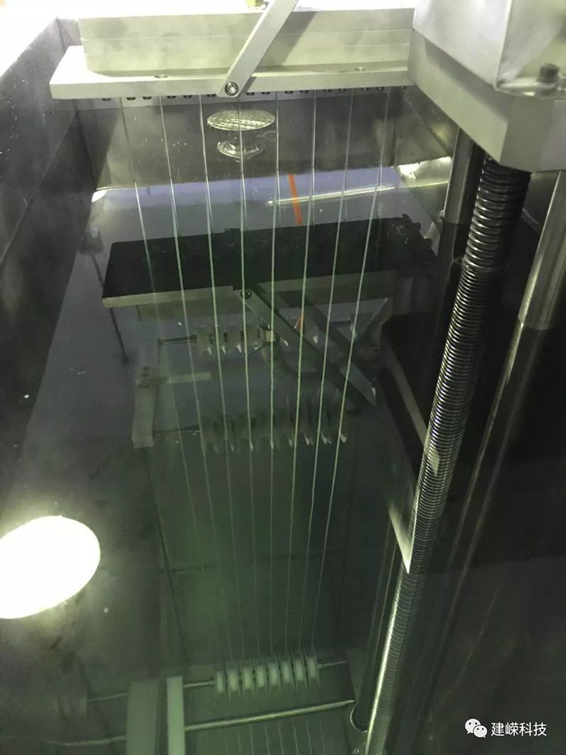 客戶現(xiàn)場紡絲驗收，開機紡絲一氣呵成